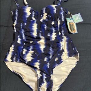 One piece  ladies swim suit by surfgear size small